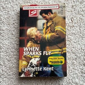 Harlequin Superromance 'When Sparks Fly' by Lynnette Kent Book